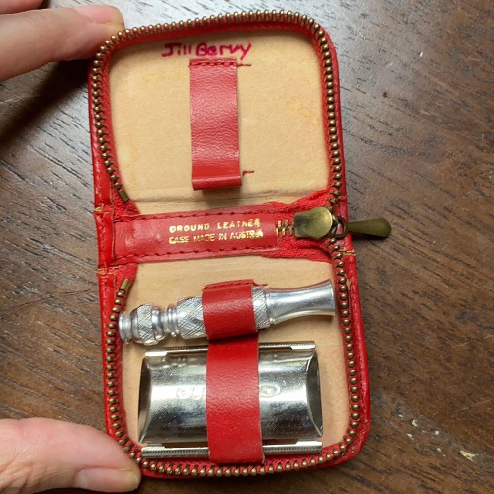 Vintage Gillette Razor Set